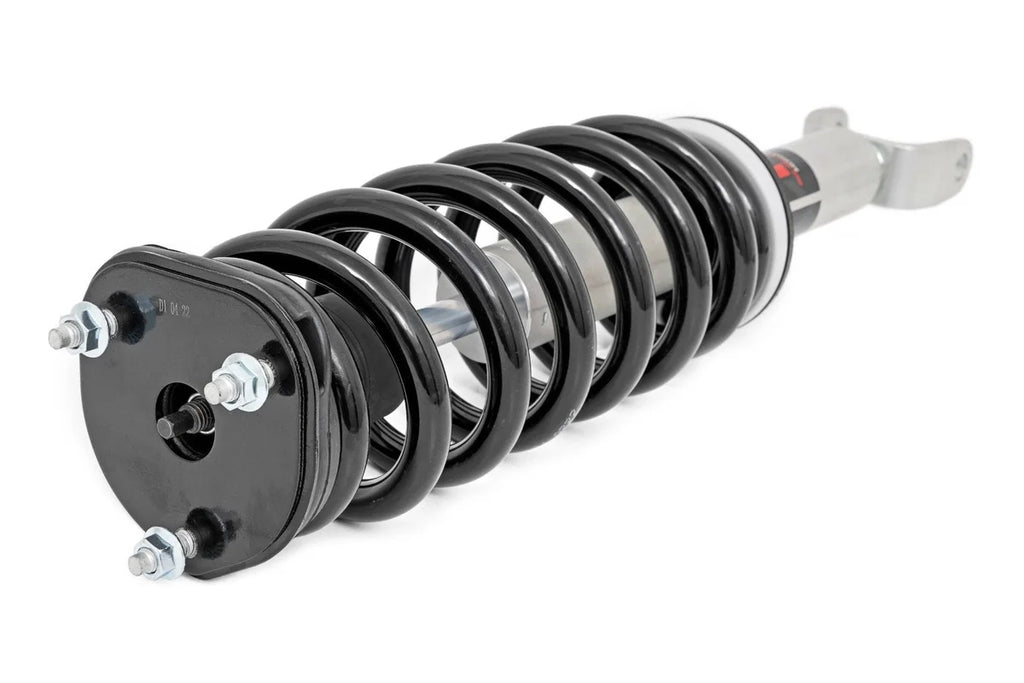 Rough Country M1 Adjustable Leveling Struts | Monotube | 0-2" | Ram 1500 4WD (2012-2018 & Classic) 502028 - Back View