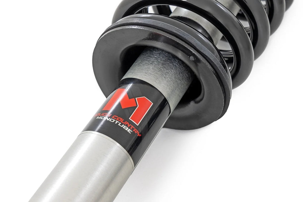 Rough Country M1 Adjustable Leveling Struts | Monotube | 0-2" | Toyota Tacoma 2WD (24-25) - Back View