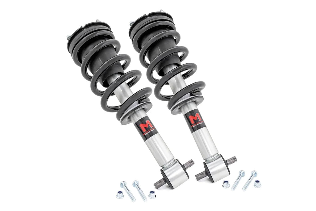 Rough Country M1 Adjustable Lowering Struts | Monotube | -2" | Chevy/GMC 1500 (14-18 & Classic) 502189 - Main Product View