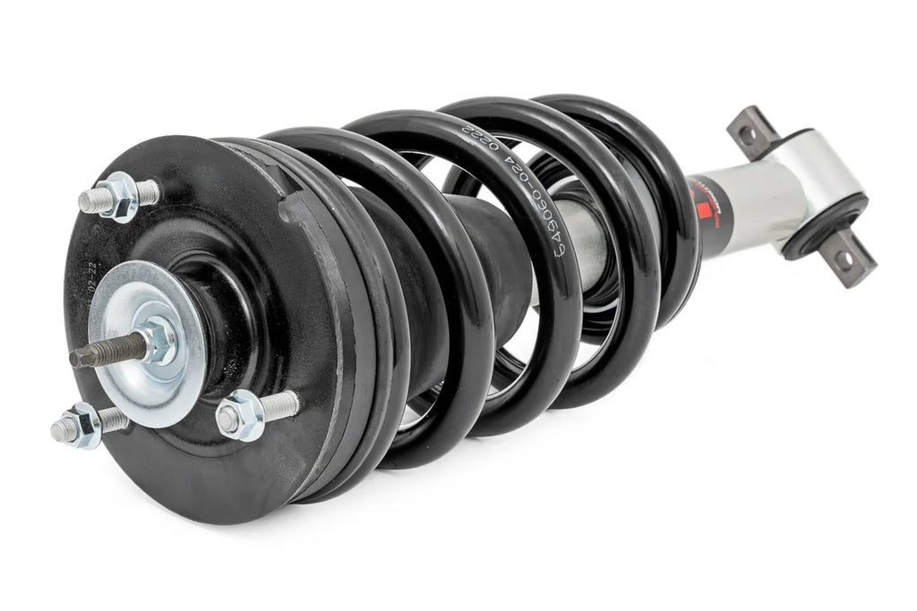 Rough Country M1 Adjustable Lowering Struts | Monotube | -2" | Chevy/GMC 1500 (14-18 & Classic) 502189 - Side View