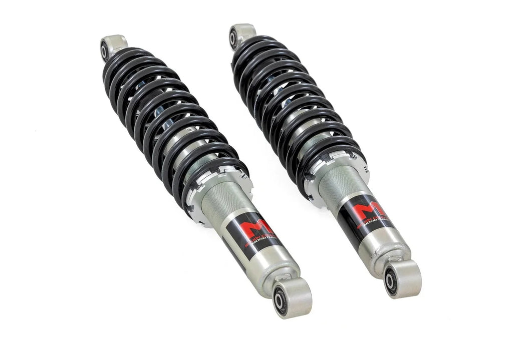 Rough Country M1 Front Coil Over Shocks | Ride Height Adjust | CFMOTO UFORCE 1000/UFORCE 1000XL - Front View