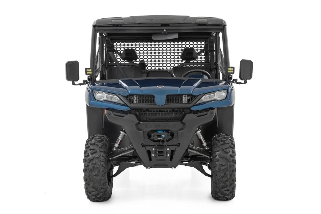 Rough Country M1 Front Coil Over Shocks | Ride Height Adjust | CFMOTO UFORCE 1000/UFORCE 1000XL - Back View