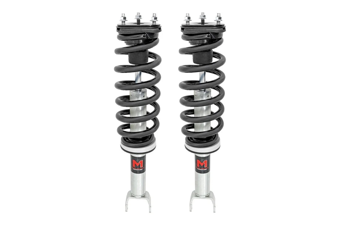 Rough Country M1 Loaded Strut Pair | 3 Inch | Ram 1500 4WD (2012-2018 & Classic) 502086 - Back View