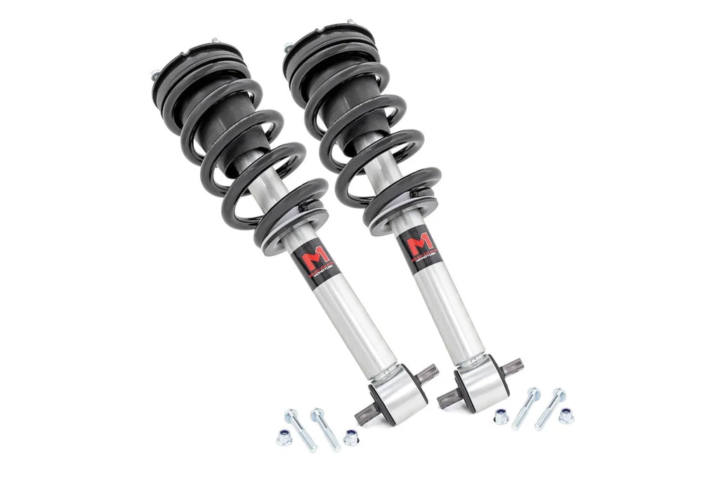 Rough Country M1 Loaded Strut Pair | 6 Inch | Chevy Silverado 1500 2WD/4WD (2019-2024) 502067 - Main Product View