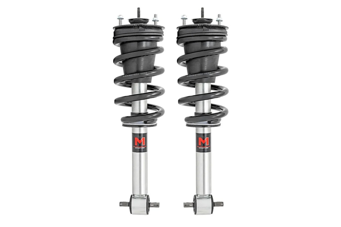 Rough Country M1 Loaded Strut Pair | 6 Inch | Chevy Silverado 1500 2WD/4WD (2019-2024) 502067 - Detail View