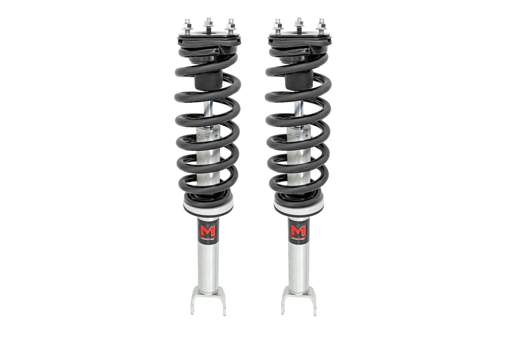 Rough Country M1 Loaded Strut Pair | 6 Inch | Ram 1500 4WD (2012-2018 & Classic) 502026 - Installation View