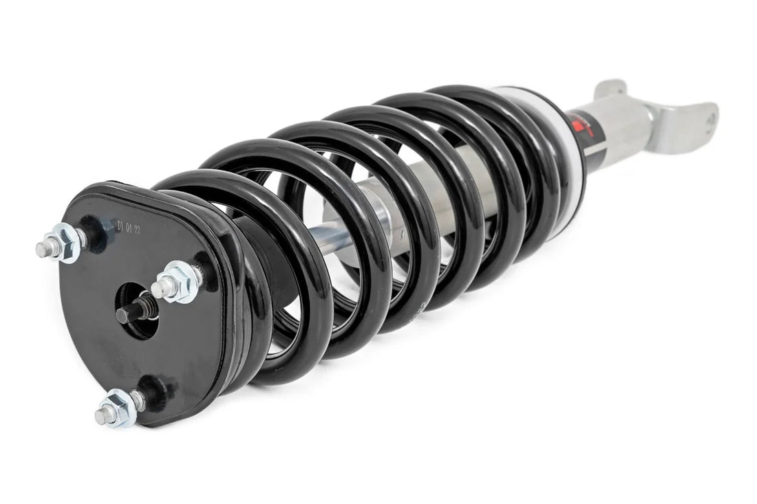 Rough Country M1 Loaded Strut Pair | 6 Inch | Ram 1500 4WD (2019-2025) 502062 - Side View