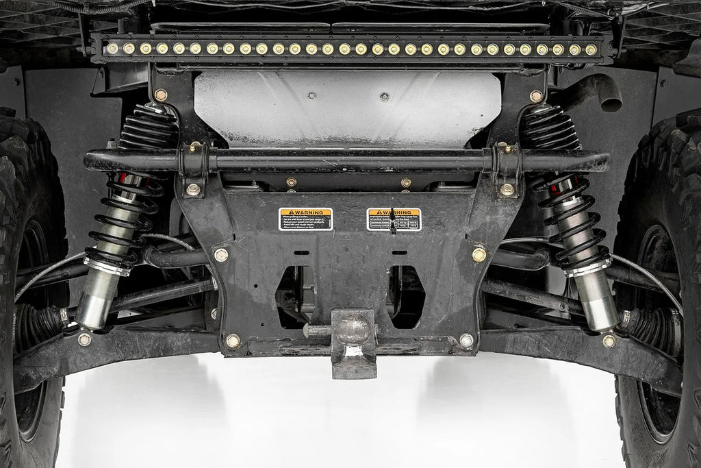 Rough Country M1 Rear Coil Over Shocks | Ride Height Adjust | Can-Am Defender HD 5/HD 8/HD 9 301004 - Installation View