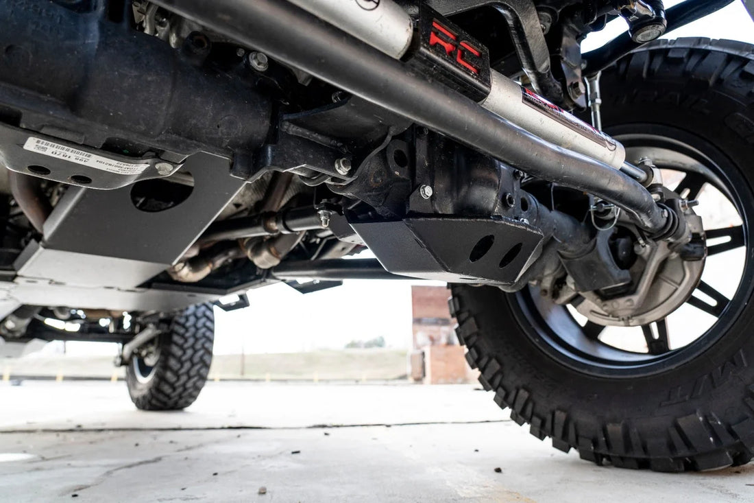 Rough Country M186 Diff Skid | Jeep Wrangler JL (18-24)/Wrangler Unlimited (18-24) 10623 - Side View