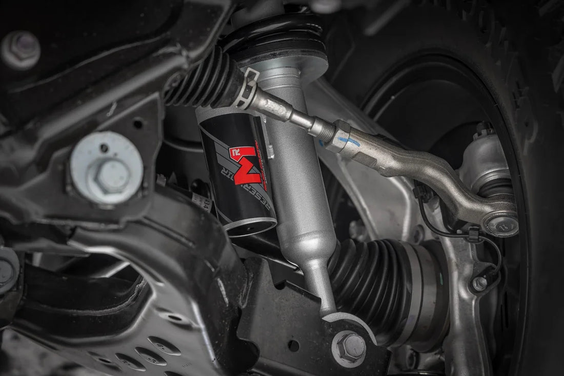 Rough Country M1R Reservoir Loaded Struts | Adjustable Height | Front | 6 Inch | Toyota Tacoma 4WD (2024-2026) 684180 - Si...