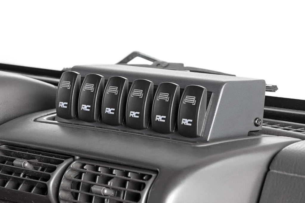 Rough Country MLC-6 | Muliple Light Controller | Jeep Wrangler TJ (97-06)/Wrangler Unlimited (04-06) 70956 - Side View