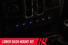 Load image into Gallery viewer, Rough Country MLC-6 | Muliple Light Controller | Lower Dash | Jeep Wrangler JL/Wrangler Unlimited (18-24) 70964 - Back View