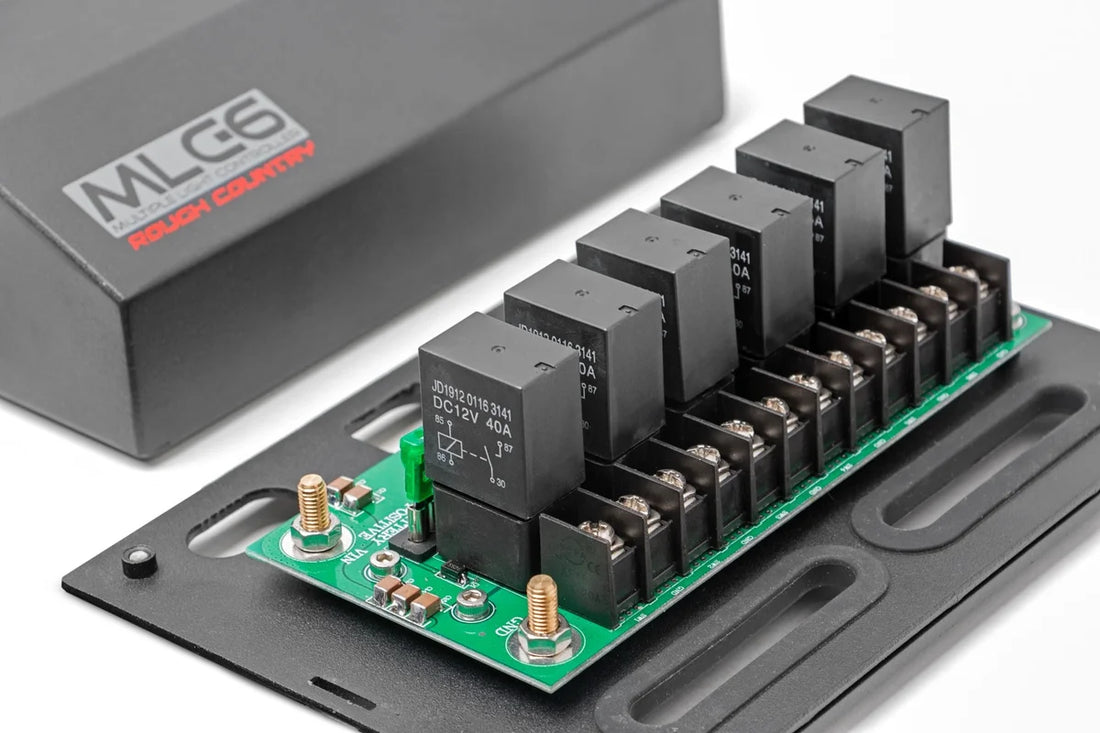Rough Country MLC-6 | Multiple Light Controller | Ford Bronco 4WD (2021-2024) 70957 - Package Contents