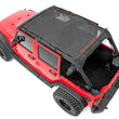 Load image into Gallery viewer, Rough Country Mesh Bikini Top Plus | Black | Jeep Wrangler Unlimited 2WD/4WD (2007-2018) 85110 - Top View