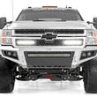 Load image into Gallery viewer, Rough Country Mesh Grille | 12" Single Row LED Pair | Black | Chevy Silverado 2500 HD/3500 HD (11-14) 70155 - Side View