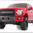 Load image into Gallery viewer, Rough Country Mesh Grille | 30" Dual Row LED | Black | Amber DRL | Ford F-150 (15-17) 70193BDA - Additional View 5