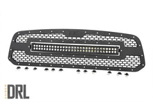 Load image into Gallery viewer, Rough Country Mesh Grille | 30" Dual Row LED | Black | Amber DRL | Ram 1500 2WD/4WD (13-18 &amp; Classic) 70199BDA - Main Prod...