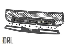 Load image into Gallery viewer, Rough Country Mesh Grille | 30" Dual Row LED | Black | Amber DRL | Toyota Tundra (14-17) 70224 - Main Product View