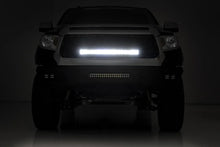 Load image into Gallery viewer, Rough Country Mesh Grille | 30" Dual Row LED | Black | Amber DRL | Toyota Tundra (14-17) 70224 - Additional View 5
