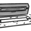 Load image into Gallery viewer, Rough Country Mesh Grille | 30" Dual Row LED | Black | Ford F-150 2WD/4WD (2015-2017) 70193 - Back View