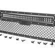 Load image into Gallery viewer, Rough Country Mesh Grille | 30" Dual Row LED | Black | GMC Sierra 1500 2WD/4WD (2014-2015) 70190 - Back View