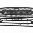 Load image into Gallery viewer, Rough Country Mesh Grille | 30" Dual Row LED | Black | Ram 1500 2WD/4WD (2013-2018 &amp; Classic) 70199 - Back View