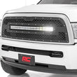Load image into Gallery viewer, Rough Country Mesh Grille | 30" Dual Row LED | Black | Ram 2500/3500 2WD/4WD (2013-2018) 70152 - Main Product View