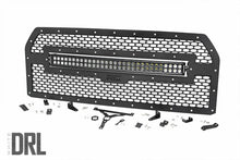 Load image into Gallery viewer, Rough Country Mesh Grille | 30" Dual Row LED | Black Ser | Ford F-150 2WD/4WD (2015-2017) 70193DRL - Main Product View