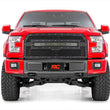 Load image into Gallery viewer, Rough Country Mesh Grille | 30" Dual Row LED | Black Ser | Ford F-150 2WD/4WD (2015-2017) 70193DRL - Installation View