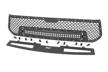 Load image into Gallery viewer, Rough Country Mesh Grille | 30" Dual Row LED | Black | Toyota Tundra 2WD/4WD (2014-2017) 70226 - Side View