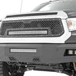 Load image into Gallery viewer, Rough Country Mesh Grille | 30" Dual Row LED | Black | White DRL | Toyota Tundra (14-17) 70225 - Side View