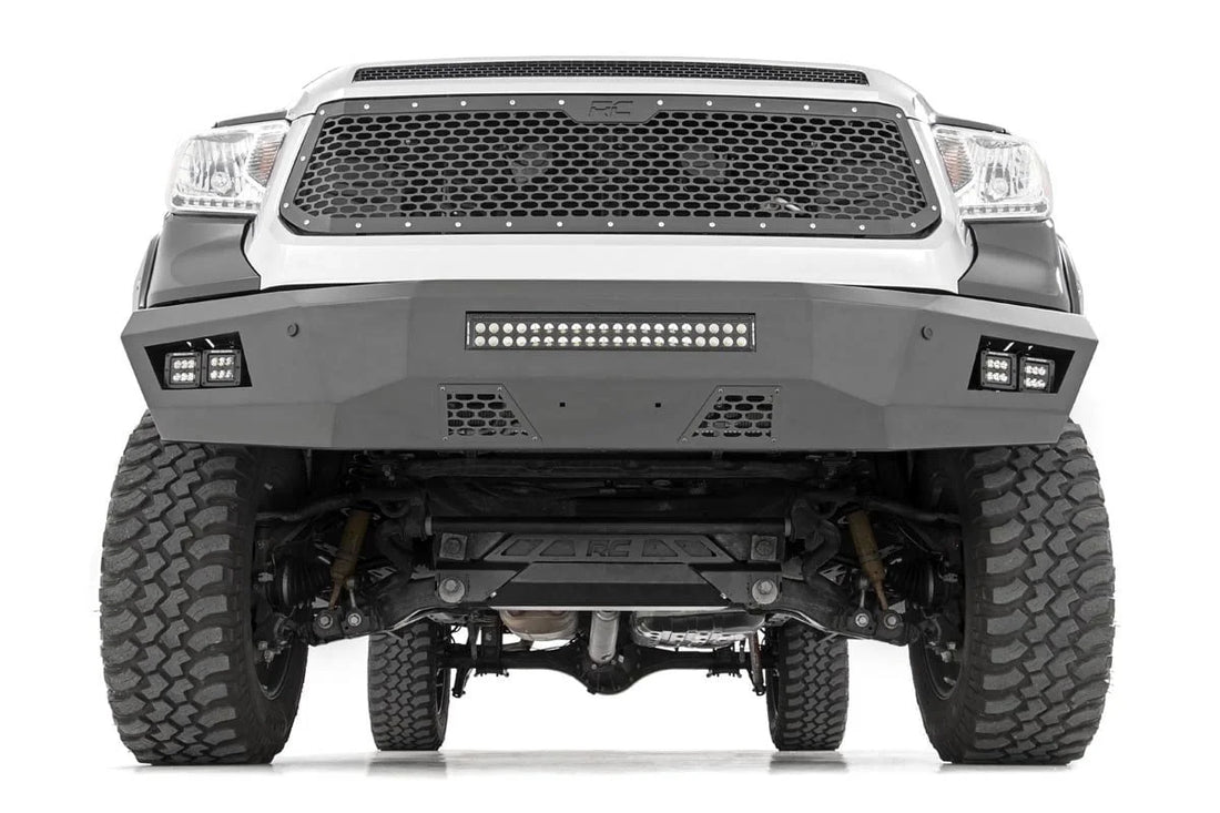 Rough Country Mesh Grille | Toyota Tundra 2WD/4WD (2014-2017) 70222 - Side View