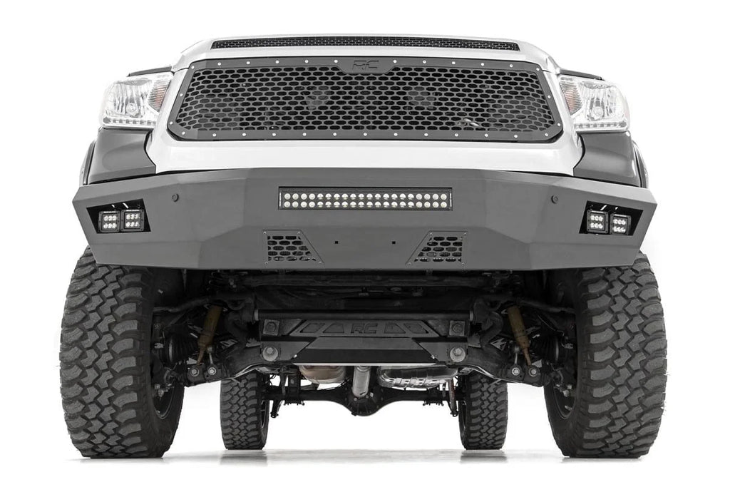 Rough Country Mesh Grille | Toyota Tundra 2WD/4WD (2014-2017) 70222 - Side View