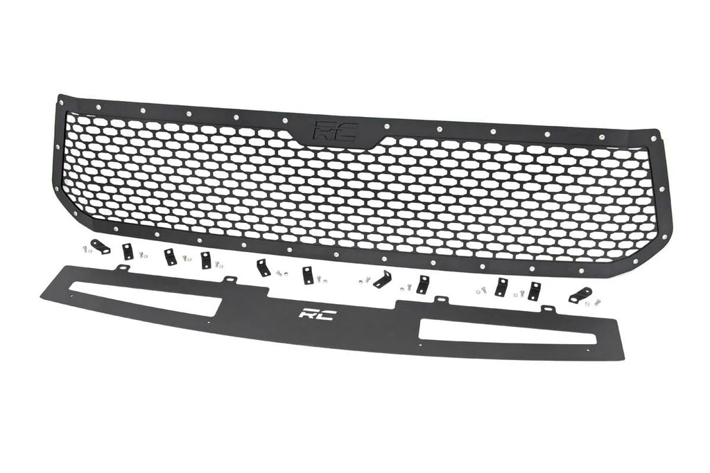 Rough Country Mesh Grille | Toyota Tundra 2WD/4WD (2014-2017) 70222 - Installation View