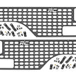 Load image into Gallery viewer, Rough Country Molle Bed Panel Kit | DR &amp; PS Combo | Jeep Gladiator JT 4WD (2020-2024) 10636 - Main Product View