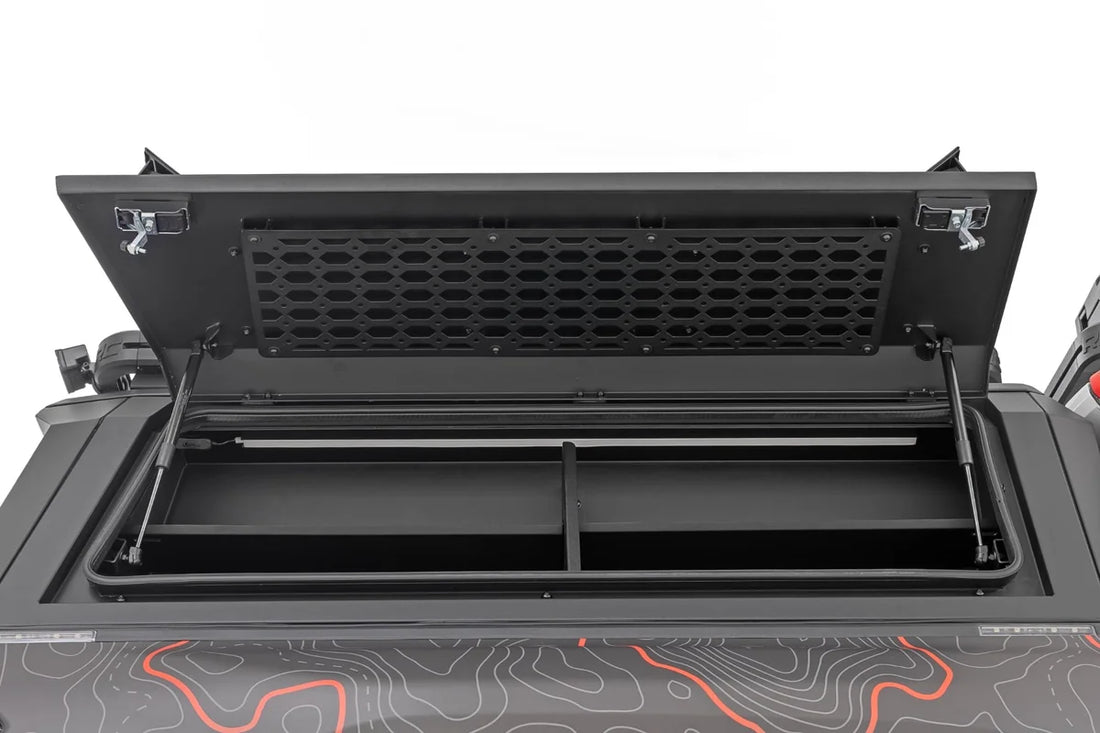 Rough Country Molle Panel Kit |  Bed Cap Door | Toyota Tacoma 2WD/4WD (2016-2026) 73133 - Back View