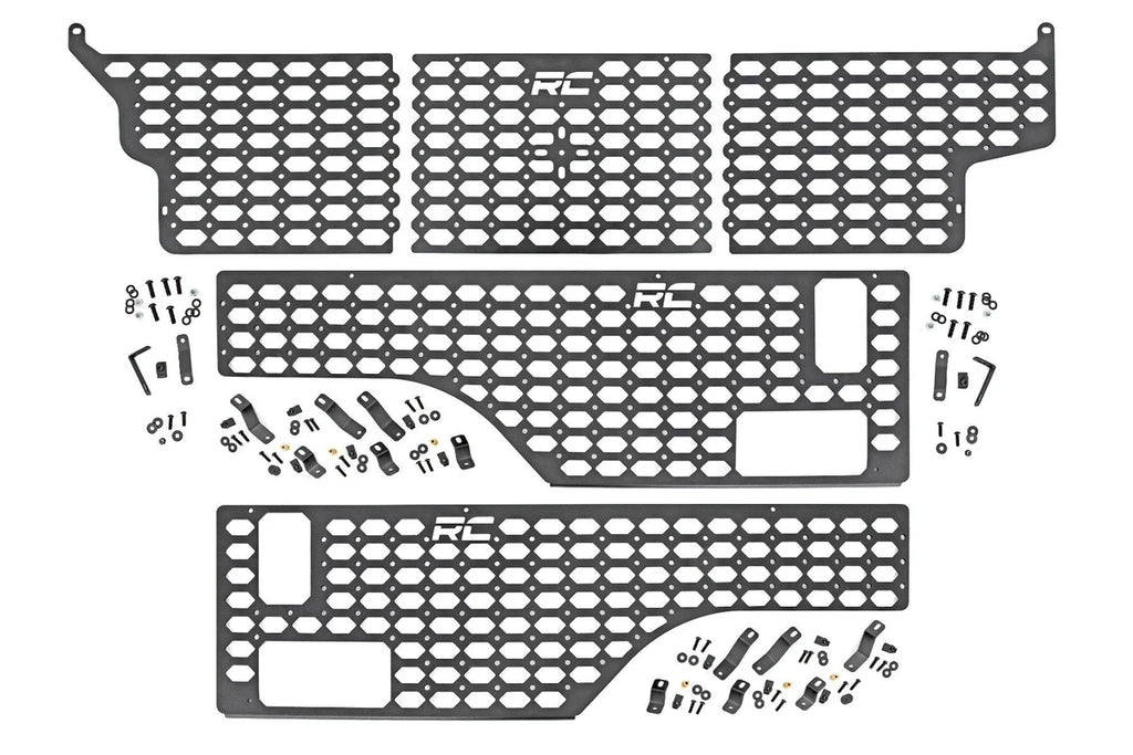 Rough Country Molle Panel Kit | Combo | Bed | Jeep Gladiator JT 4WD (2020-2024) 10634 - Main Product View