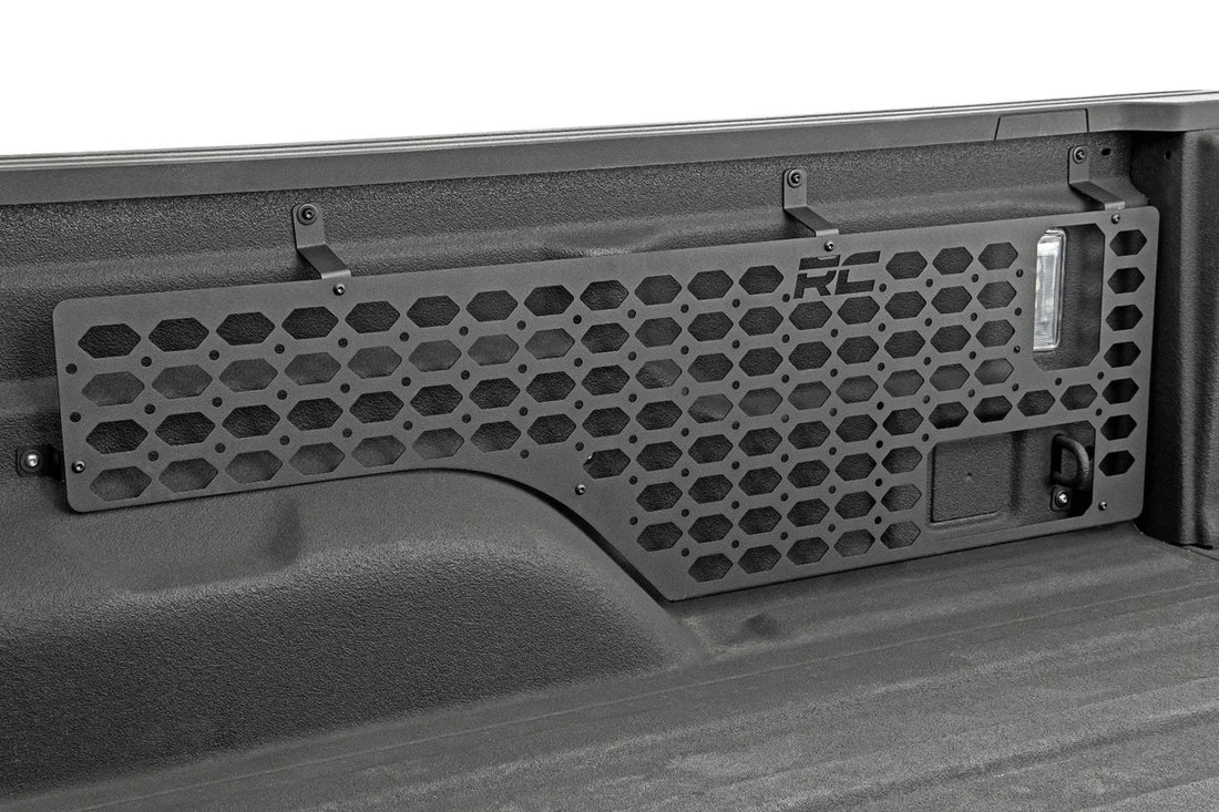 Rough Country Molle Panel Kit | Driver Side | Bed | Jeep Gladiator JT 4WD (2020-2024) 10632 - Installation View