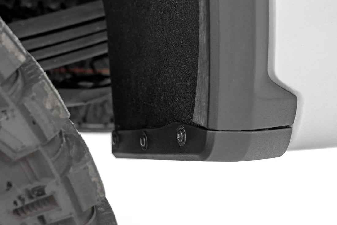Rough Country Mud Flap Delete | Chevy Silverado 2500 HD/3500 HD 2WD/4WD (2020-2026) - Back View