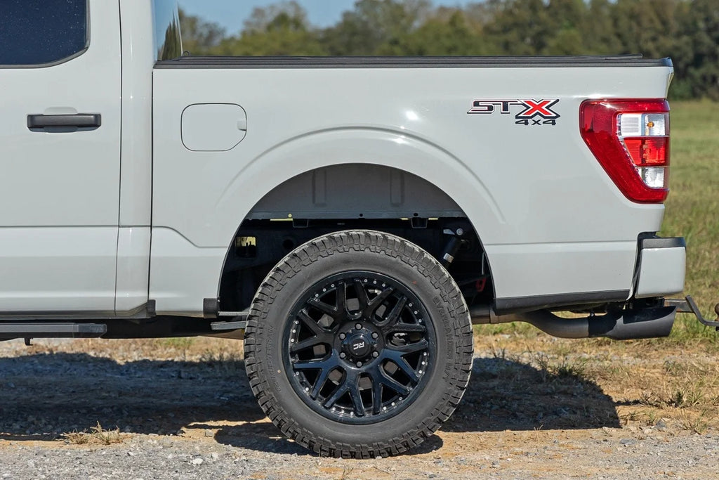 Rough Country Mud Flap Delete | Ford F-150 2WD/4WD (2021-2025) - Installation View