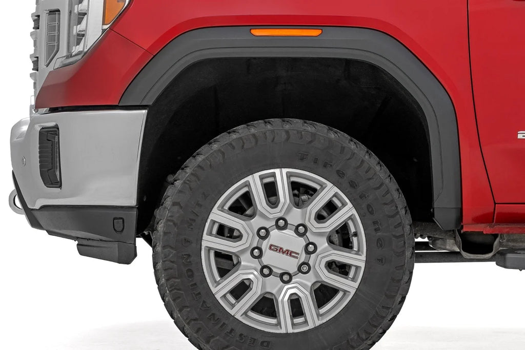 Rough Country Mud Flap Delete | GMC Sierra 2500 HD/Sierra 3500 HD 2WD/4WD (2020-2026) - Side View