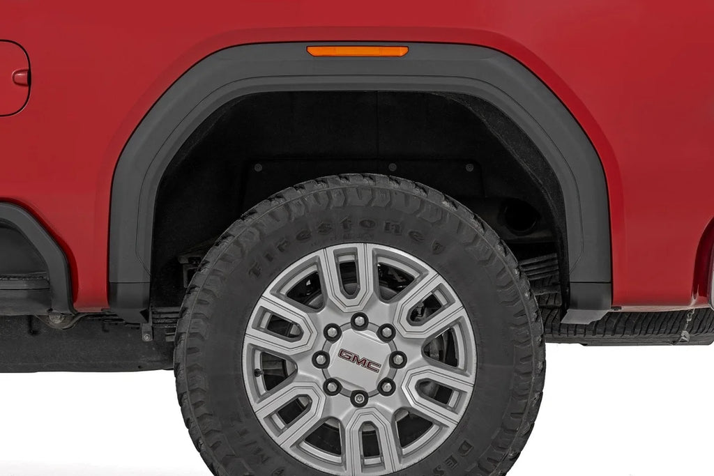Rough Country Mud Flap Delete | GMC Sierra 2500 HD/Sierra 3500 HD 2WD/4WD (2020-2026) - Back View