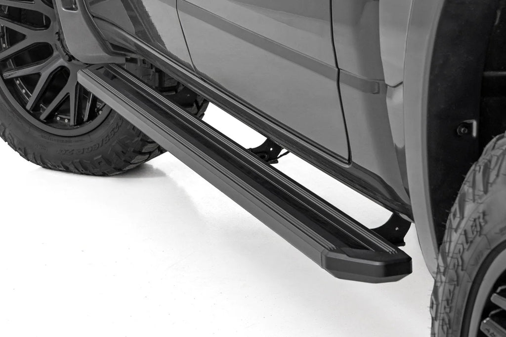 Rough Country Multi-Color LED Running Boards | Crew Cab | Ram 1500 (19-26)/1500 TRX (21-24) 55004 - Side View