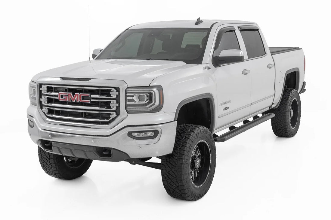 Rough Country Multi-Color LED Running Boards | Crew Cab | Chevy/GMC 1500/2500HD/3500HD (07-19 & Classic) - Additional View 5