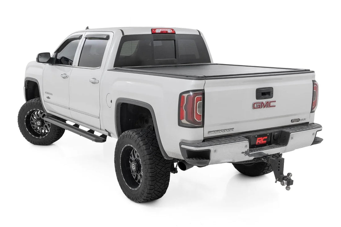 Rough Country Multi-Color LED Running Boards | Crew Cab | Chevy/GMC 1500/2500HD/3500HD (07-19 & Classic) - Additional View 6