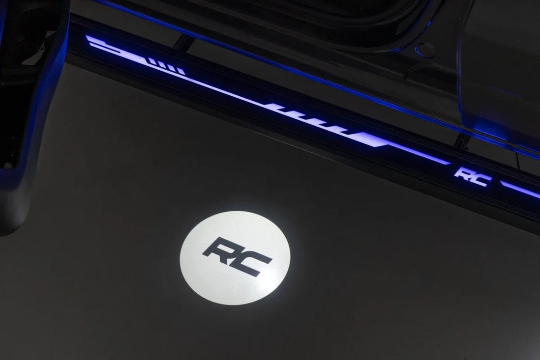 Rough Country Multi-Color LED Running Boards | Crew Cab | Chevy/GMC 1500/2500HD/3500HD (19-26 & Refresh) - Additional View 6
