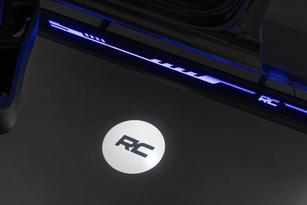 Rough Country Multi-Color LED Running Boards | Crew Cab | Chevy/GMC 1500/2500HD/3500HD (19-26 & Refresh) - Additional View 6
