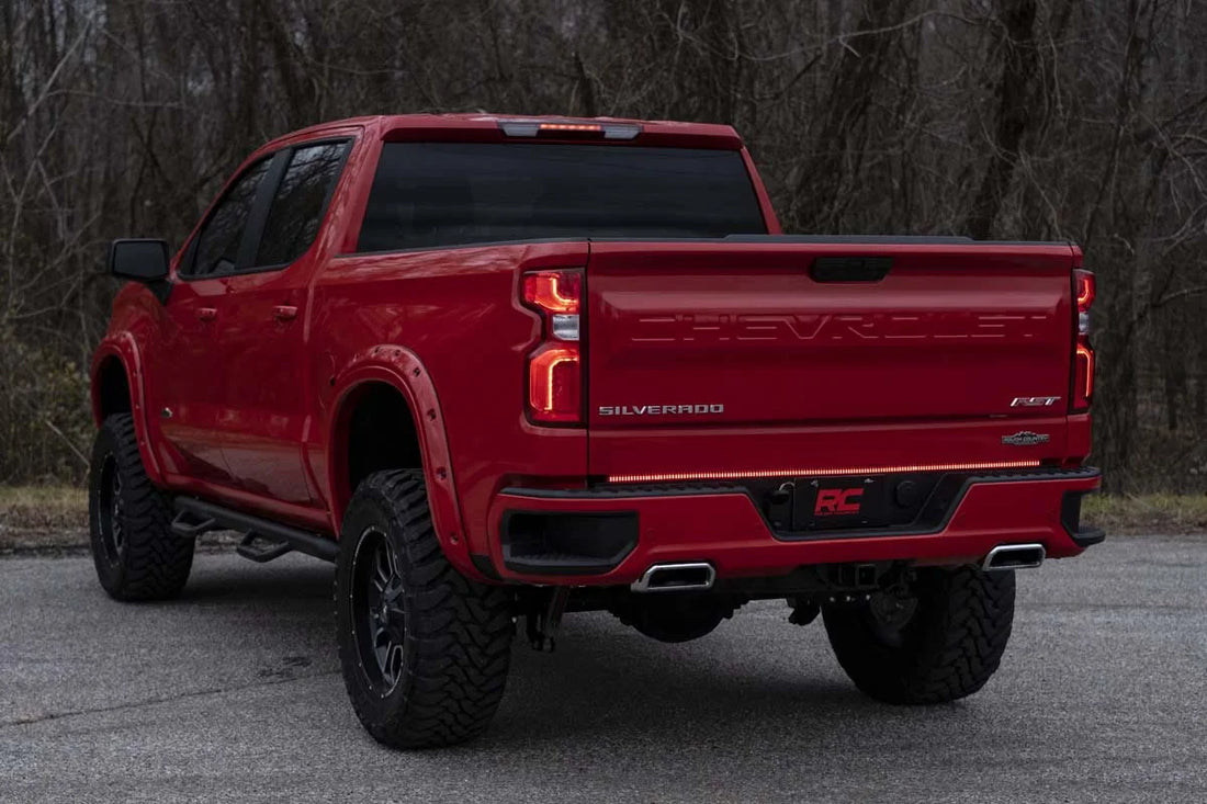 Rough Country Multi Function LED | 49 Inch | Tailgate | Quad Row 78849 - Back View