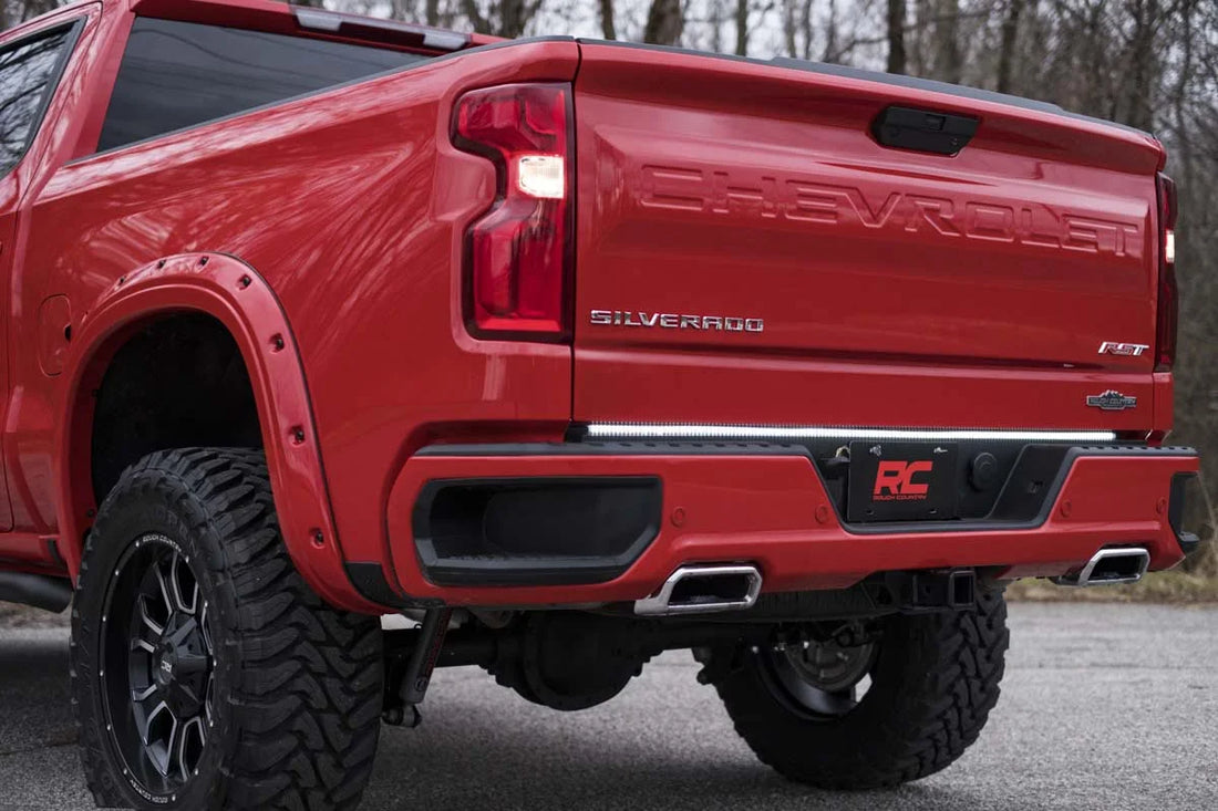 Rough Country Multi Function LED | 49 Inch | Tailgate | Quad Row 78849 - Installation View