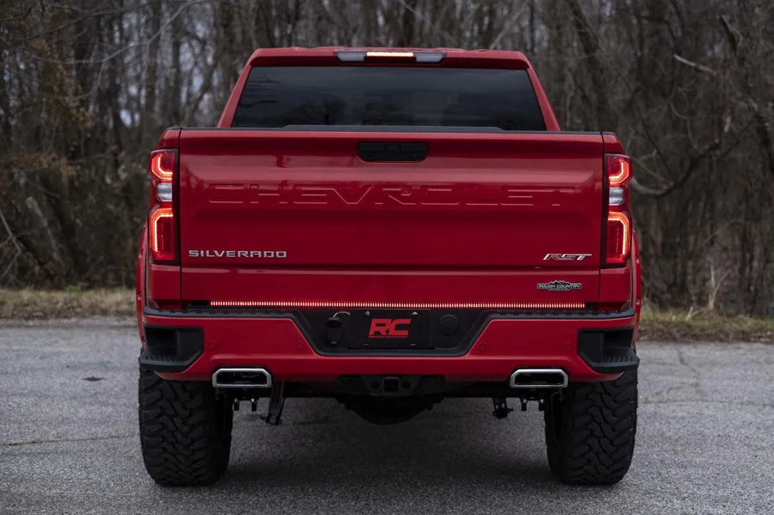 Rough Country Multi Function LED | 60 Inch | Tailgate | Quad Row 78860 - Back View